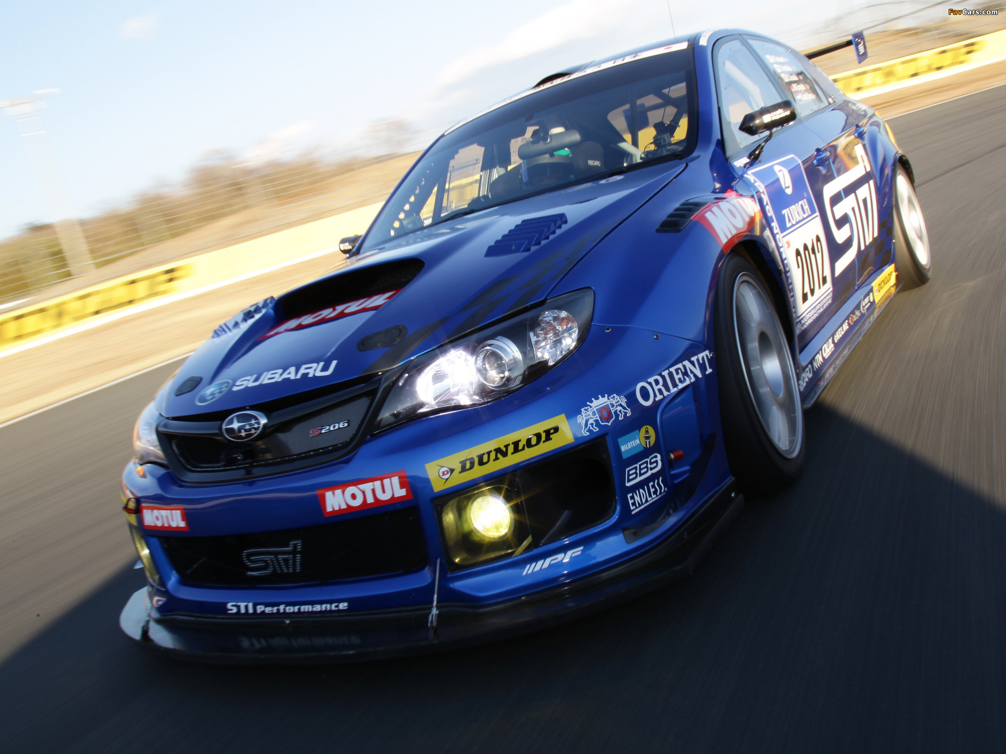 Subaru Impreza WRX STi Race Car Sedan 2011 wallpapers (2048 x 1536)