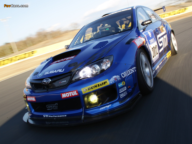 Subaru Impreza WRX STi Race Car Sedan 2011 wallpapers (800 x 600)