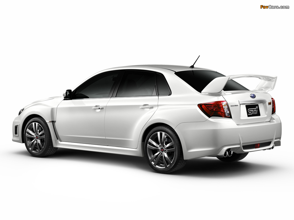 Subaru Impreza WRX STi Sedan A-Line Type S 2011 wallpapers (1024 x 768)