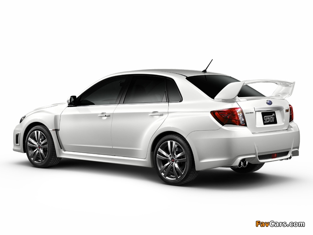 Subaru Impreza WRX STi Sedan A-Line Type S 2011 wallpapers (640 x 480)
