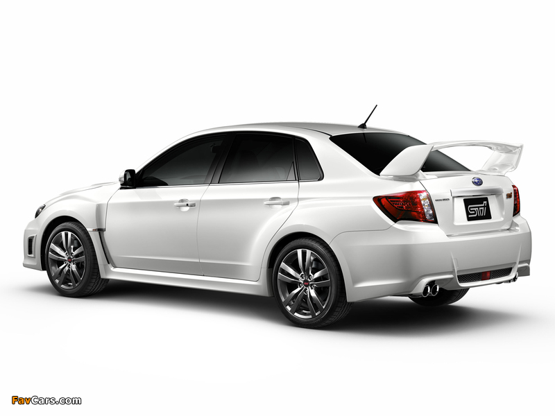 Subaru Impreza WRX STi Sedan A-Line Type S 2011 wallpapers (800 x 600)