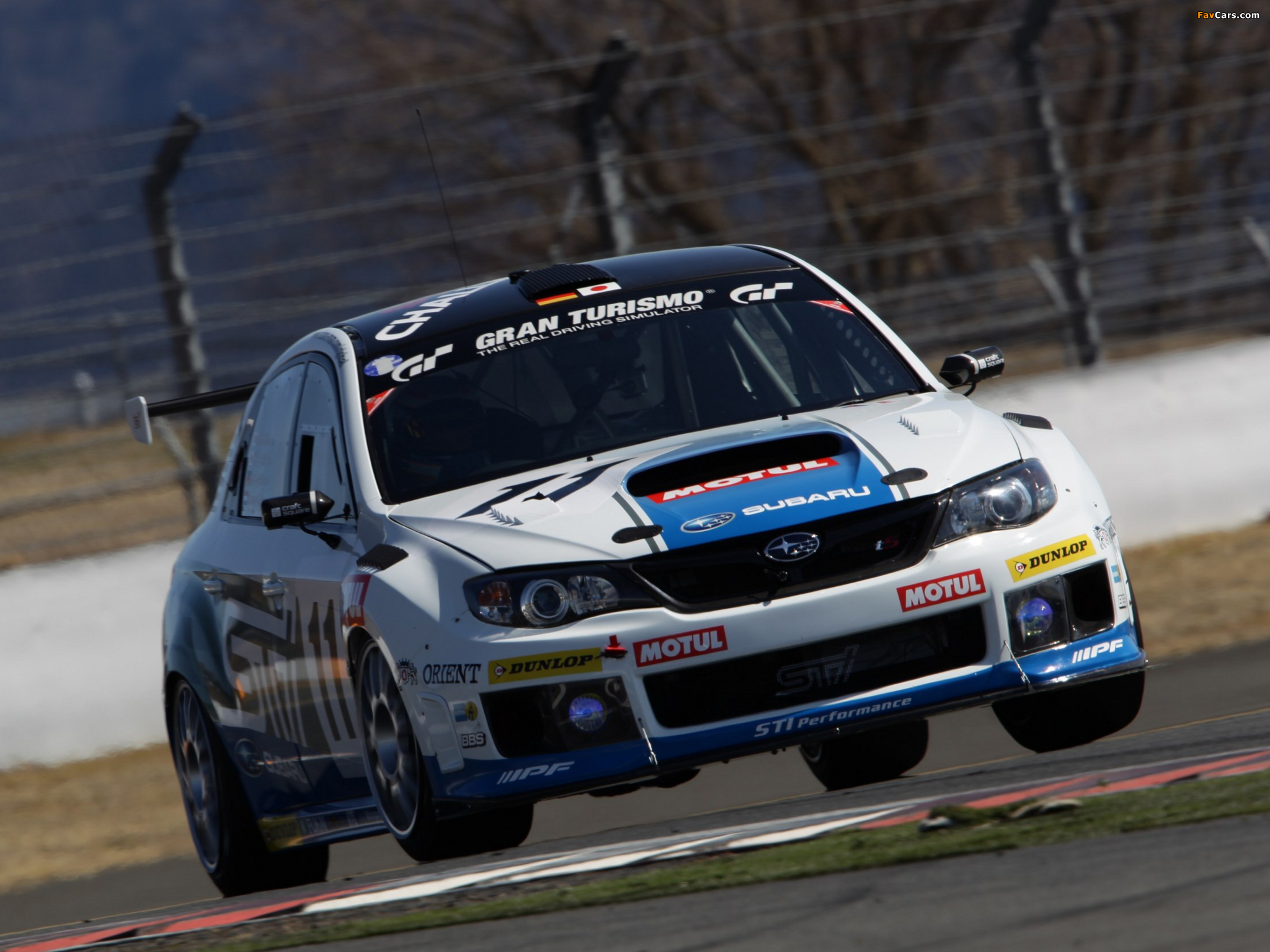 Subaru Impreza WRX STi Race Car Sedan 2011 wallpapers (2048 x 1536)