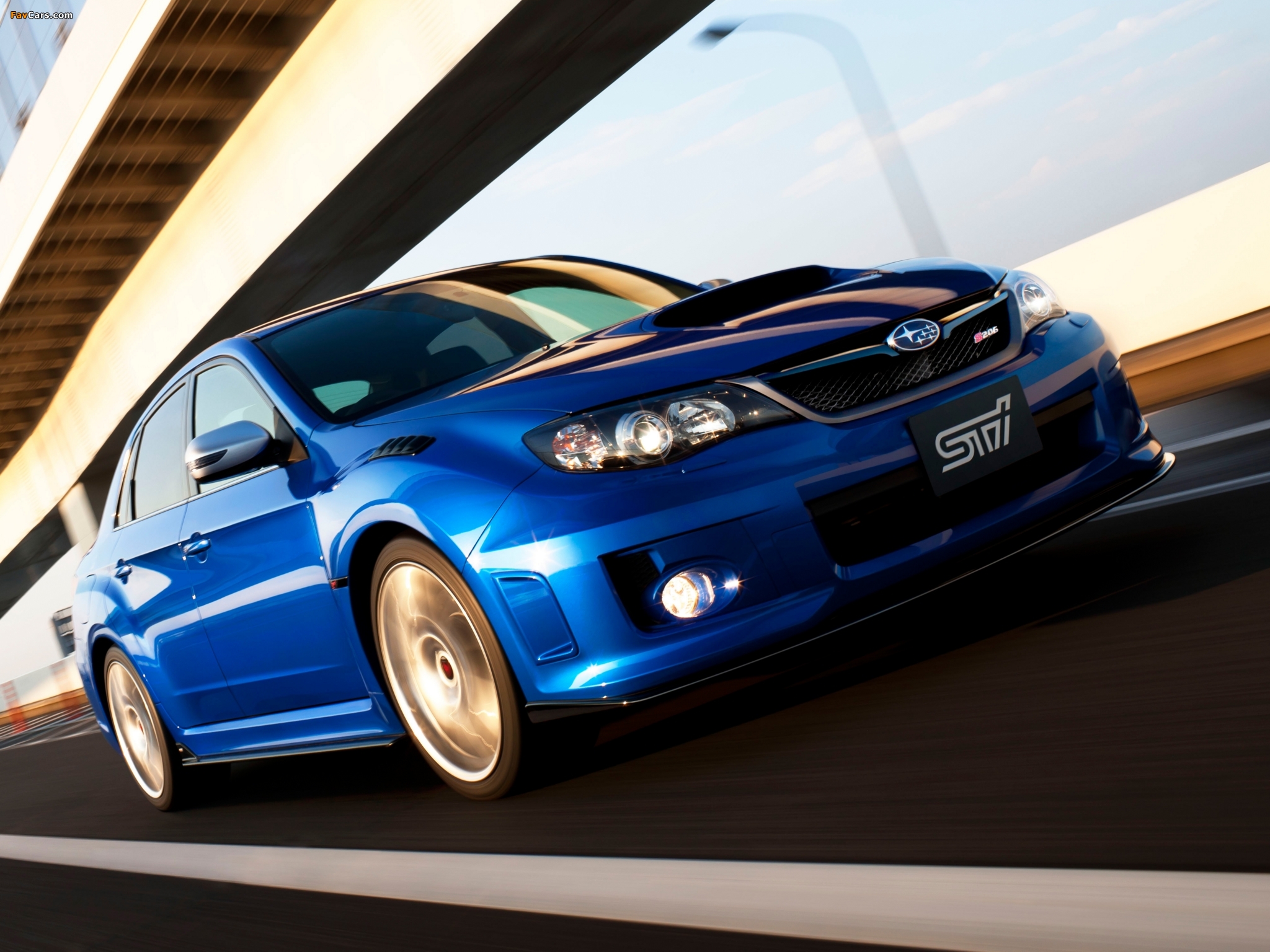 Subaru Impreza WRX STi S206 2011 wallpapers (2048 x 1536)