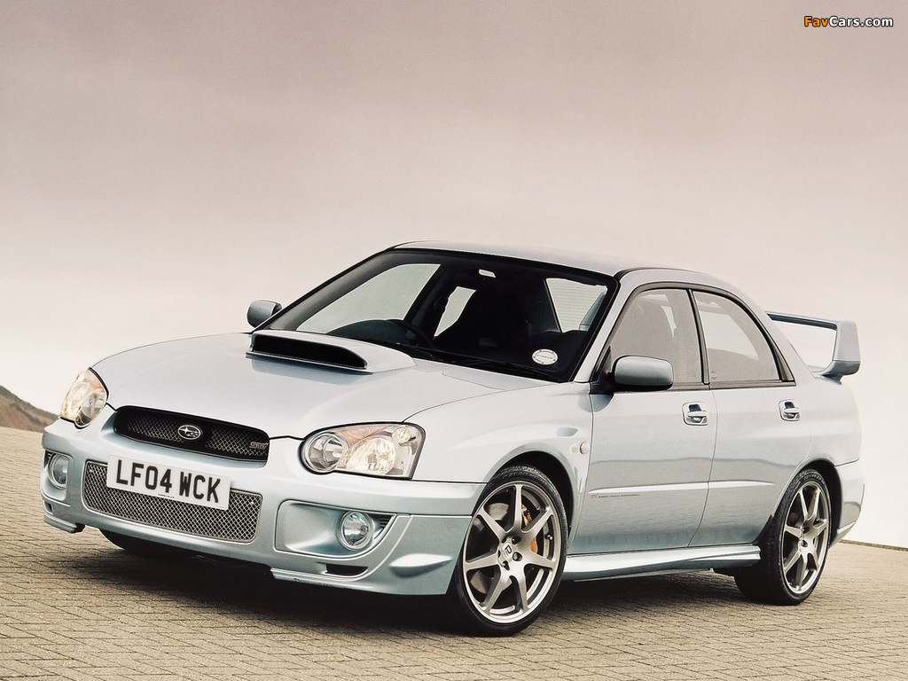 Subaru Impreza WRX STi WR1 Special Edition (GDB) 2004–05 wallpapers (1024 x 768)