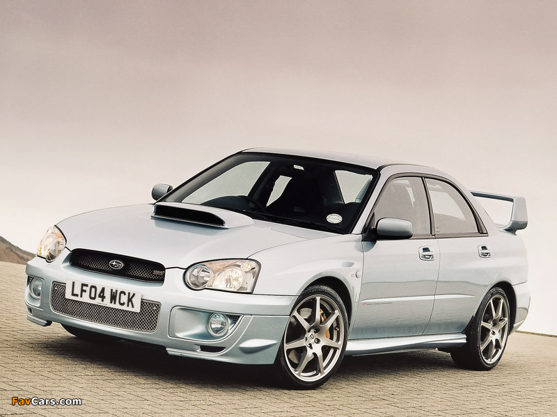 Subaru Impreza WRX STi WR1 Special Edition (GDB) 2004–05 wallpapers (800 x 600)