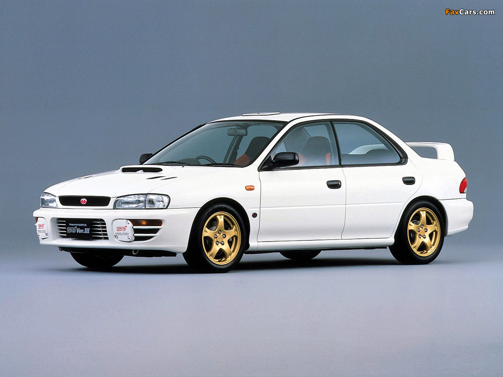Subaru Impreza WRX STi 1996–98 wallpapers (1024 x 768)