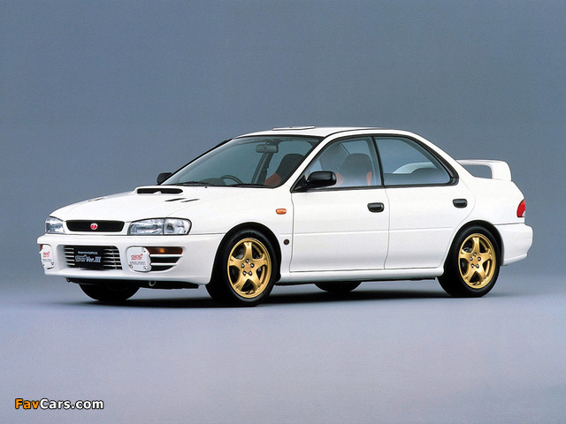 Subaru Impreza WRX STi 1996–98 wallpapers (640 x 480)