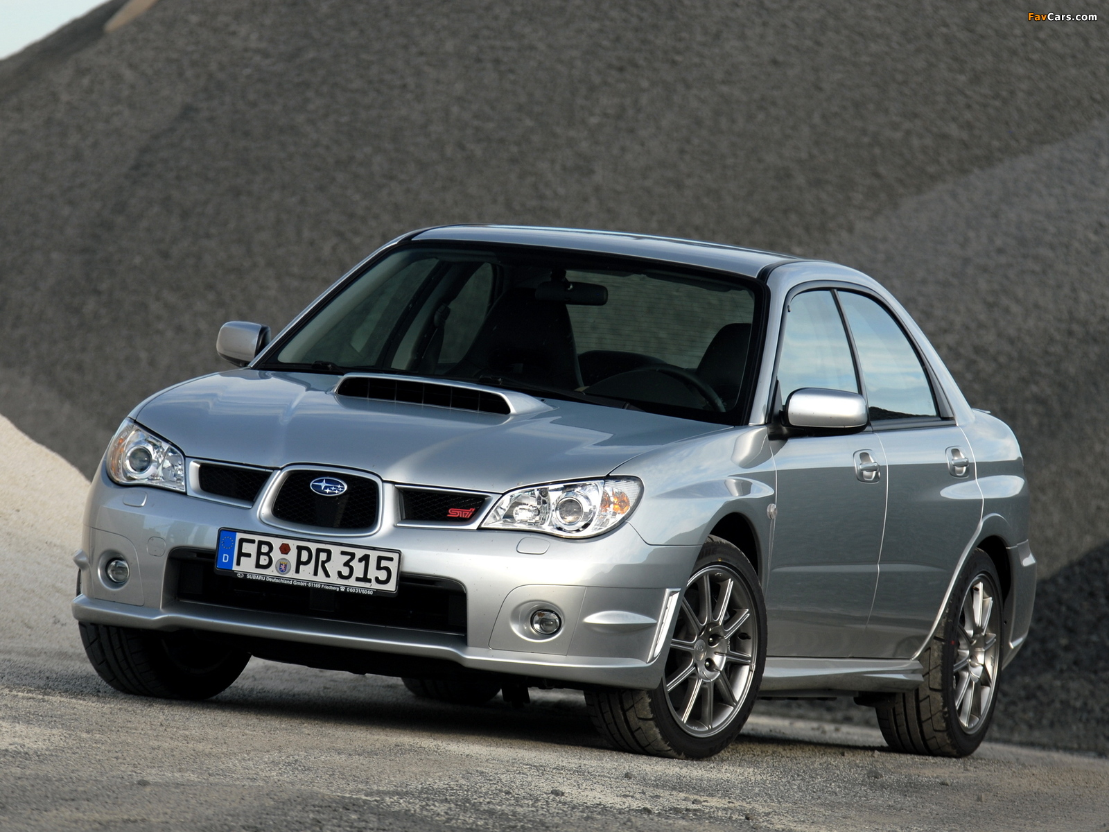 Subaru Impreza WRX STi Limited 2006 wallpapers (1600 x 1200)