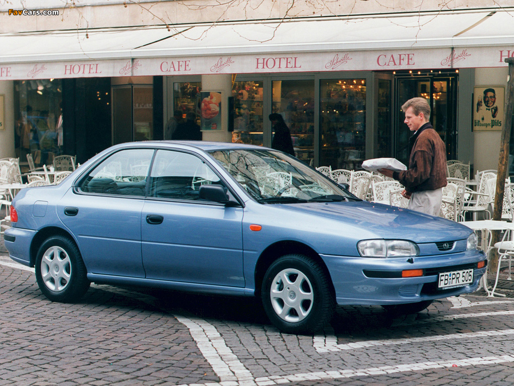 Images of Subaru Impreza 1992–96 (1024 x 768)