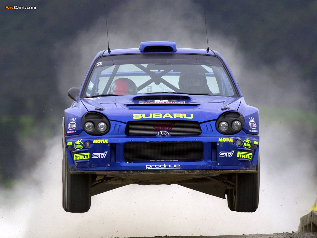 Images of Subaru Impreza WRC 2001–02 (1024 x 768)