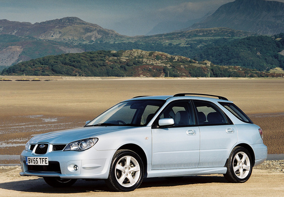 Images of Subaru Impreza Wagon UK-spec (GG) 2005–07