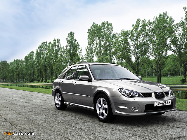 Images of Subaru Impreza 2.0R Wagon (GG) 2005–07 (640 x 480)