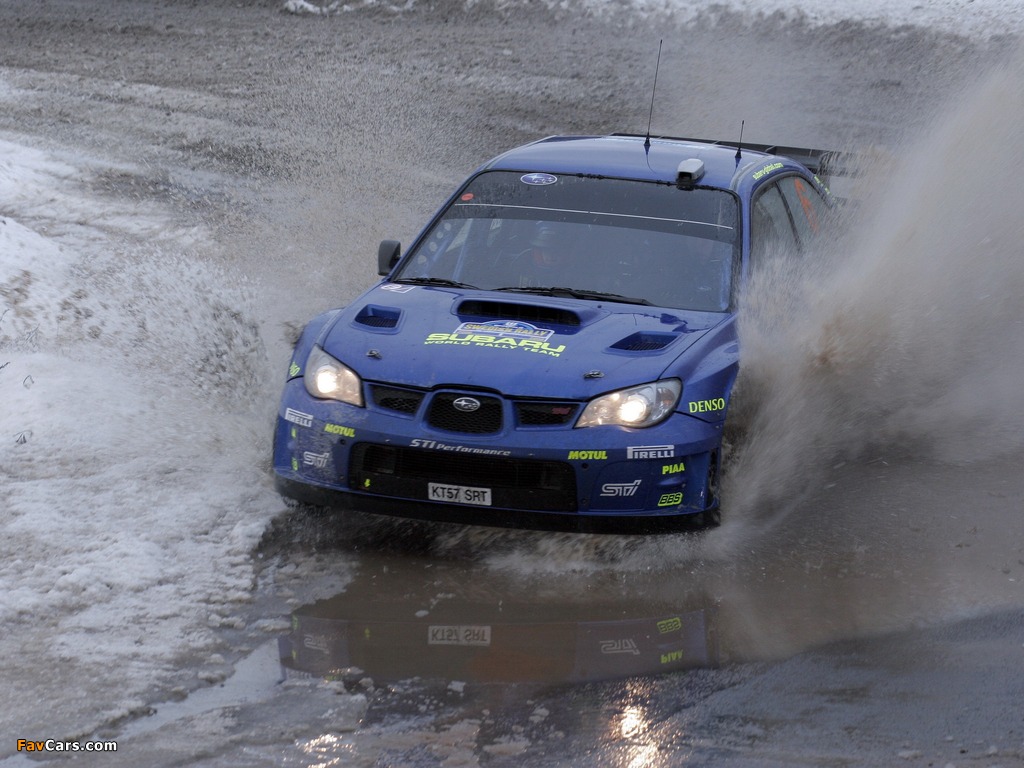 Images of Subaru Impreza WRC (GD) 2006–08 (1024 x 768)