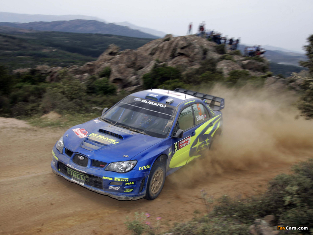 Images of Subaru Impreza WRC (GD) 2006–08 (1024 x 768)