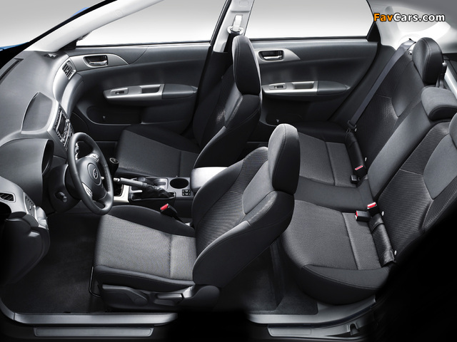 Images of Subaru Impreza 2.0R Hatchback (GH) 2007 (640 x 480)