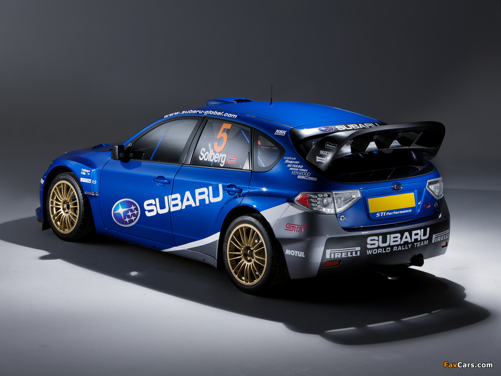 Images of Subaru Impreza WRC 2008 (1024 x 768)