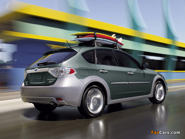 Images of Subaru Impreza Outback Sport (GH) 2009–11 (640 x 480)