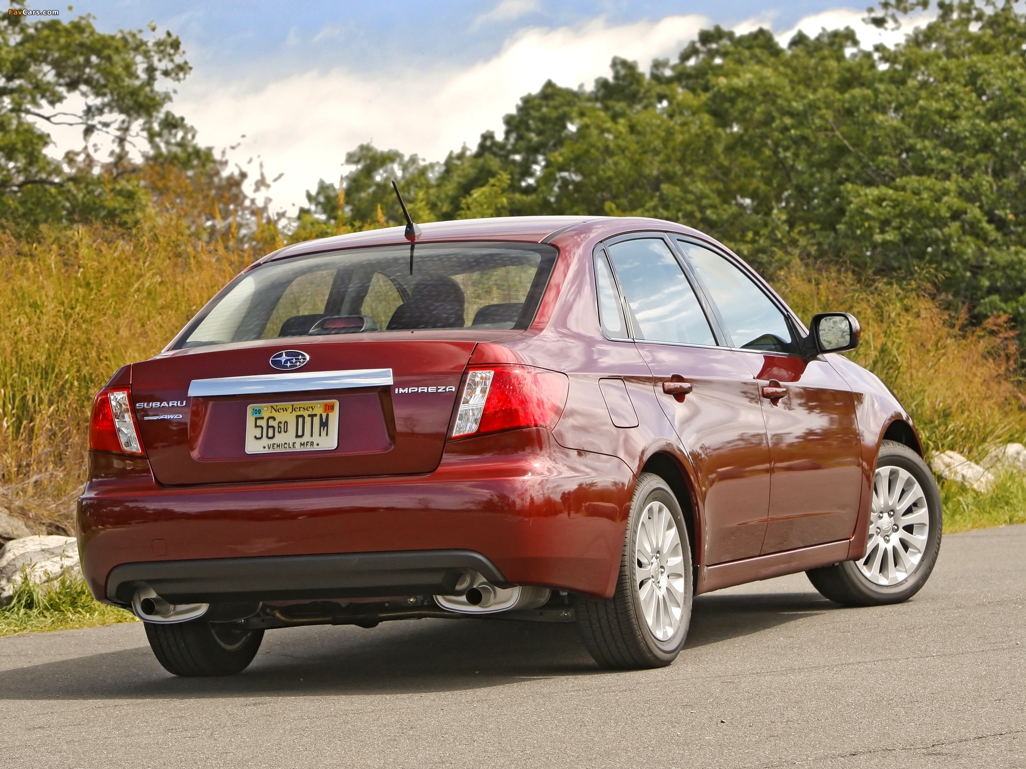 Images of Subaru Impreza 2.5i Sedan US-spec 2010–11 (2048 x 1536)