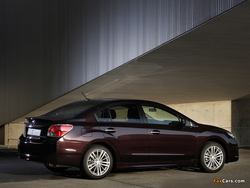 Images of Subaru Impreza Sedan (GJ) 2011 (800 x 600)