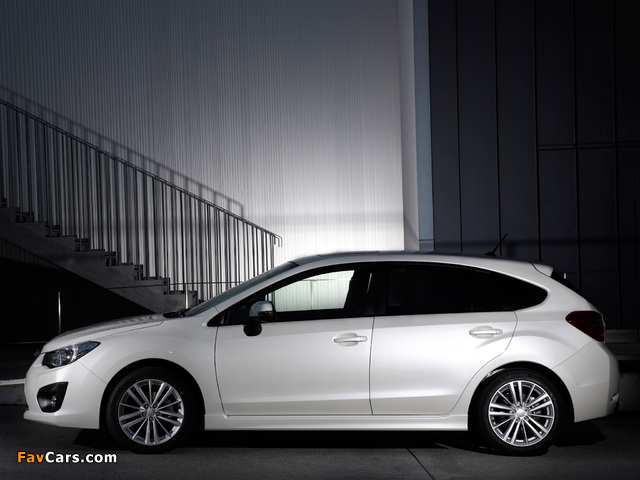 Images of Subaru Impreza Hatchback (GP) 2011 (640 x 480)