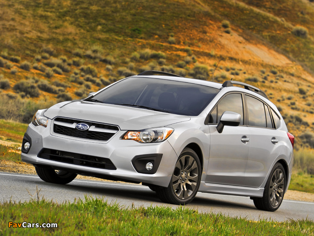 Images of Subaru Impreza Sport Hatchback US-spec 2011 (640 x 480)