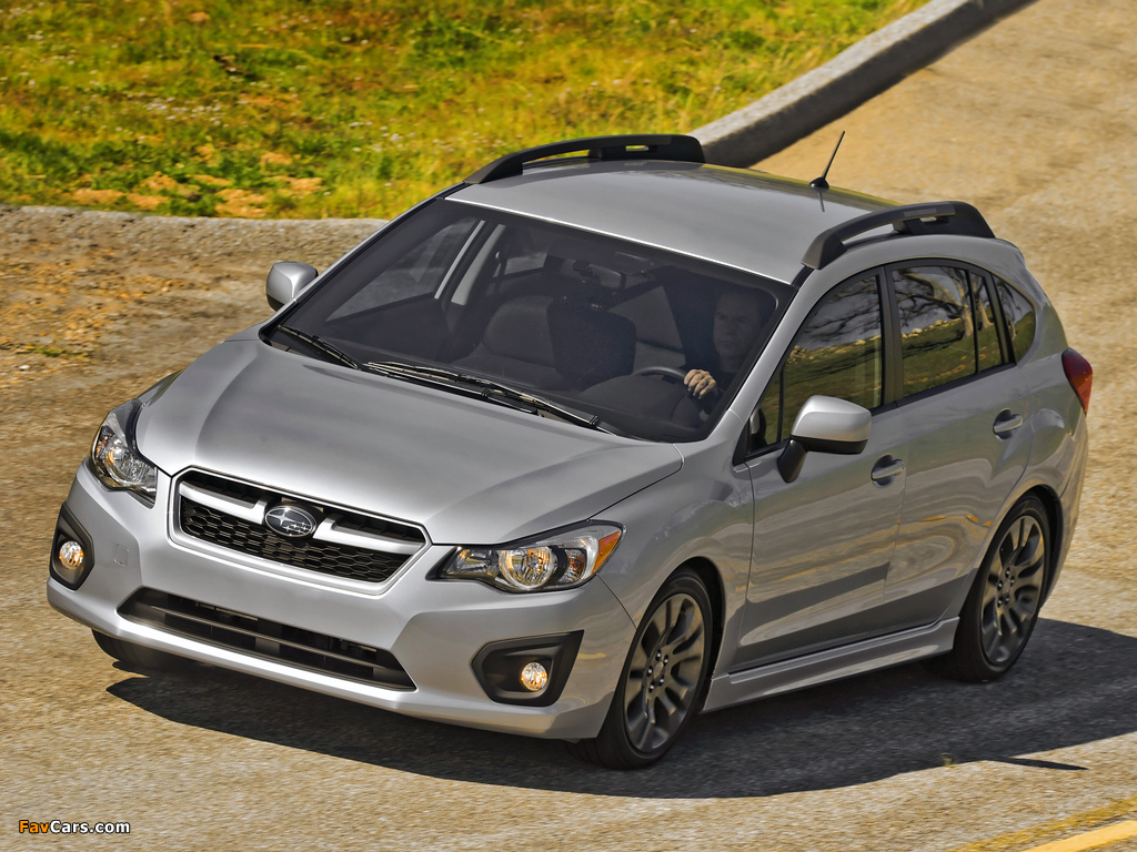 Images of Subaru Impreza Sport Hatchback US-spec 2011 (1024 x 768)