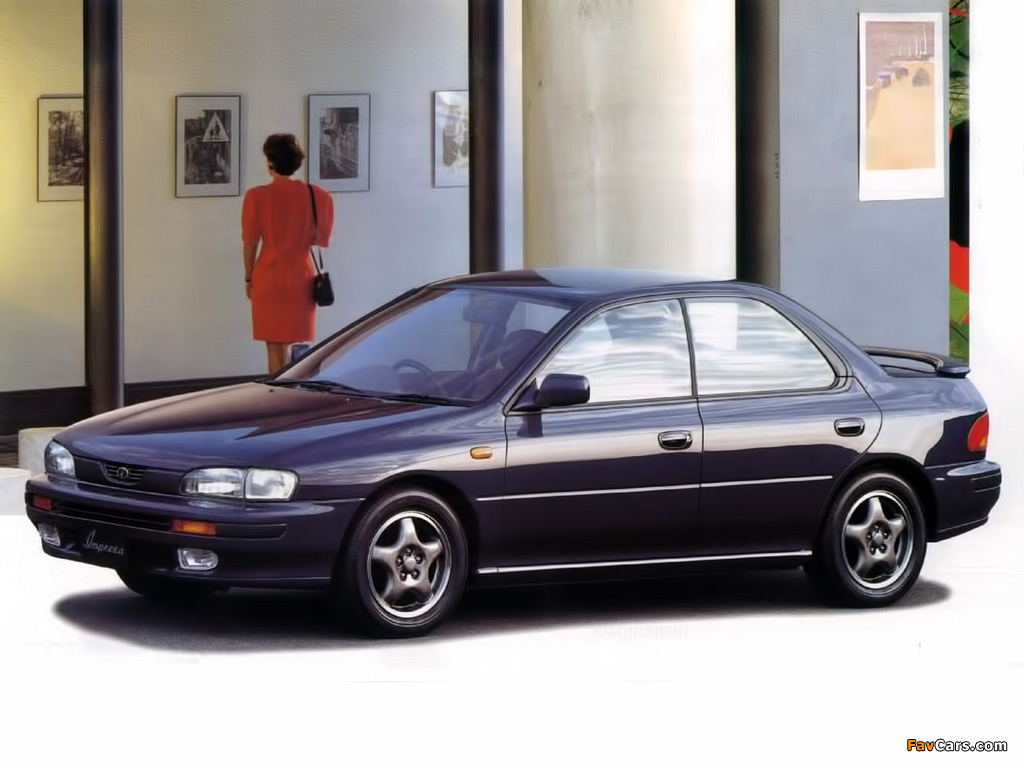 Photos of Subaru Impreza 1992–96 (1024 x 768)