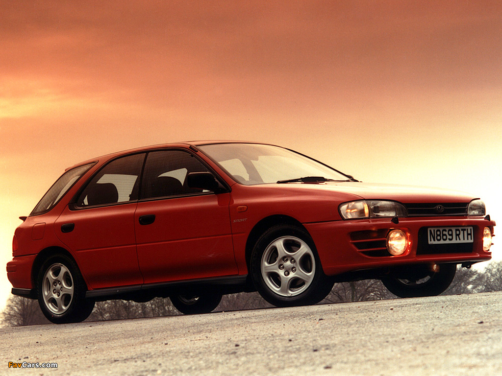Photos of Subaru Impreza Wagon UK-spec (GF) 1996–2000 (1024 x 768)