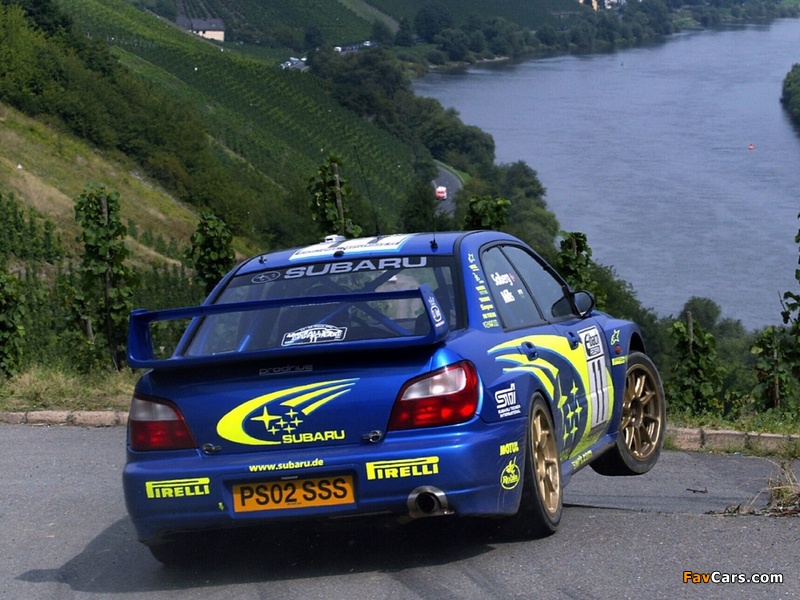 Photos of Subaru Impreza WRC 2001–02 (800 x 600)