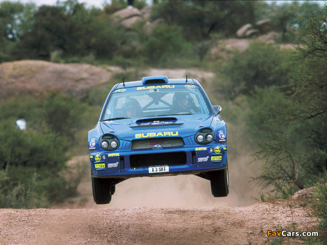 Photos of Subaru Impreza WRC 2001–02 (640 x 480)