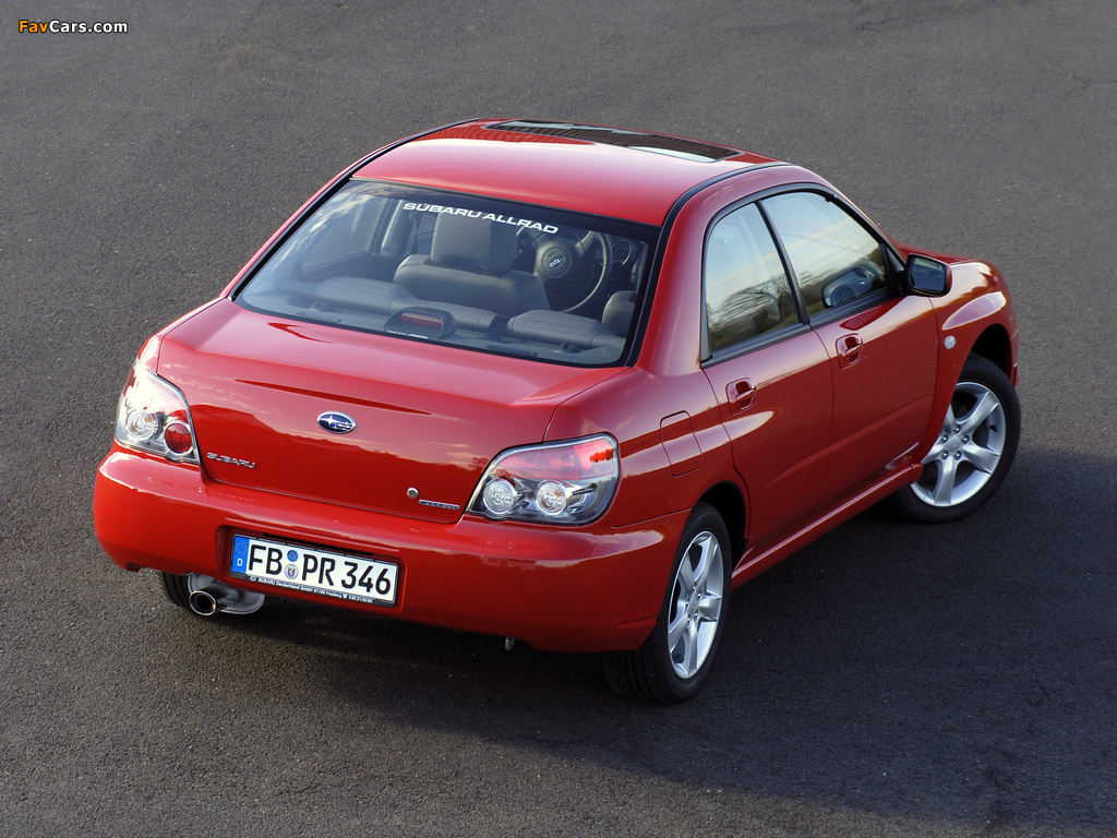 Photos of Subaru Impreza 2.0R (GD) 2005–07 (1024 x 768)
