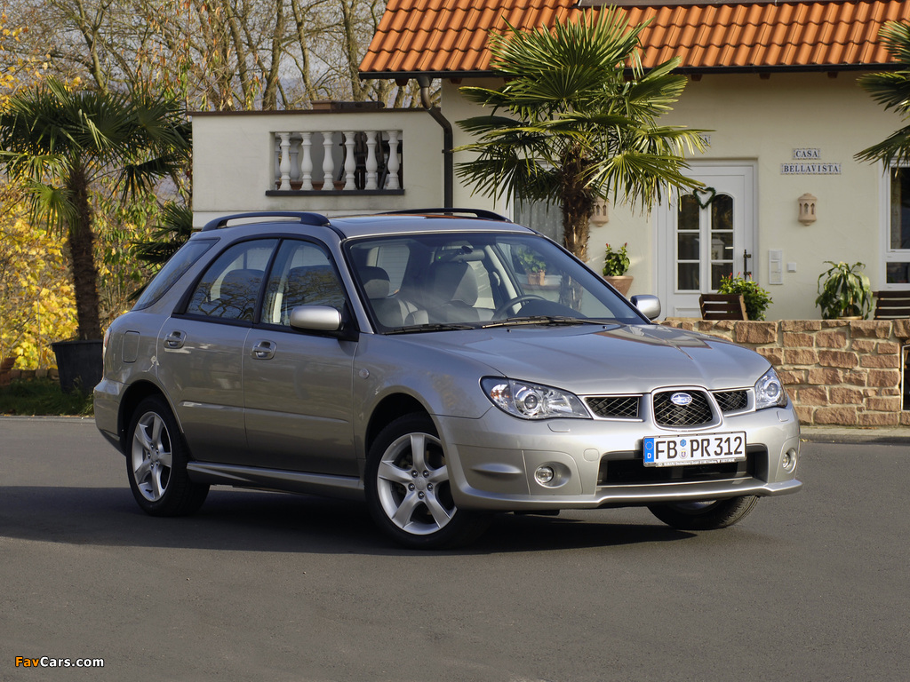 Photos of Subaru Impreza 2.0R Wagon (GG) 2005–07 (1024 x 768)