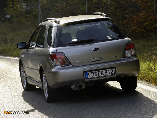 Photos of Subaru Impreza 2.0R Wagon (GG) 2005–07 (640 x 480)