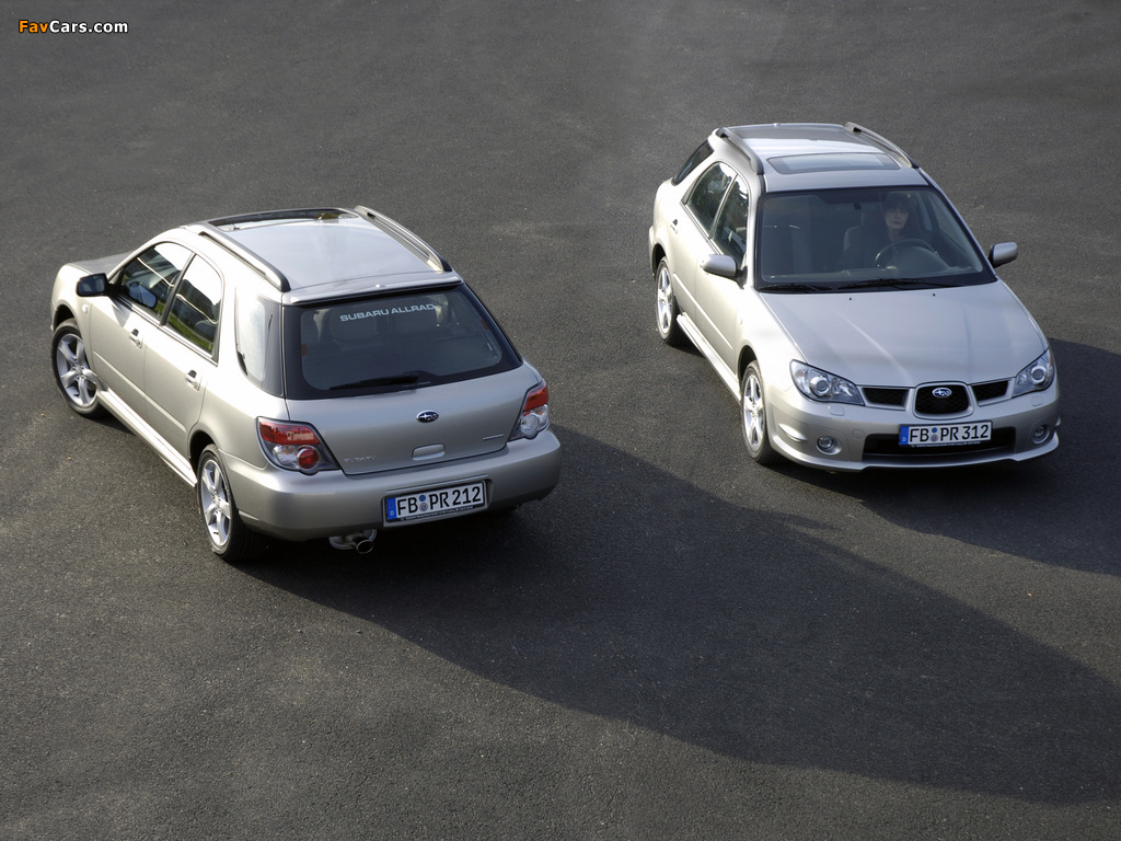 Photos of Subaru Impreza 2.0R Wagon (GG) 2005–07 (1024 x 768)
