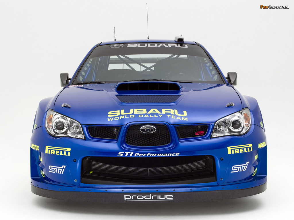 Photos of Subaru Impreza WRC (GD) 2006–08 (1024 x 768)