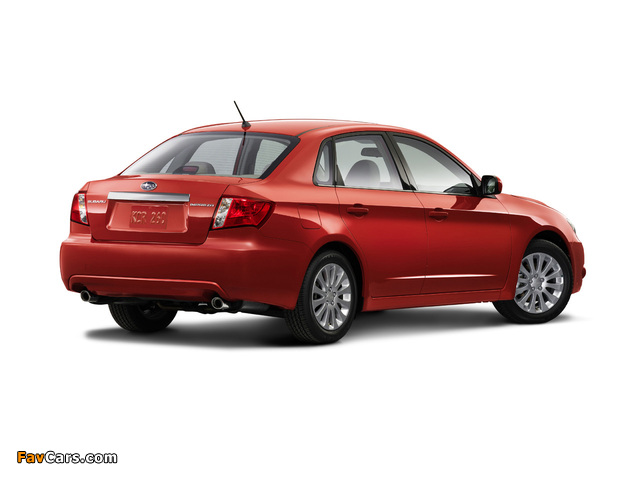 Photos of Subaru Impreza Sedan US-spec (GE) 2007–11 (640 x 480)