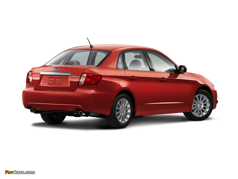 Photos of Subaru Impreza Sedan US-spec (GE) 2007–11 (800 x 600)