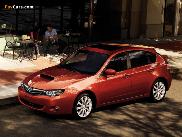 Photos of Subaru Impreza 2.5 GT Hatchback US-spec (GH) 2009–11 (640 x 480)