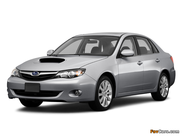 Photos of Subaru Impreza 2.5 GT Sedan US-spec (GE) 2009–11 (640 x 480)