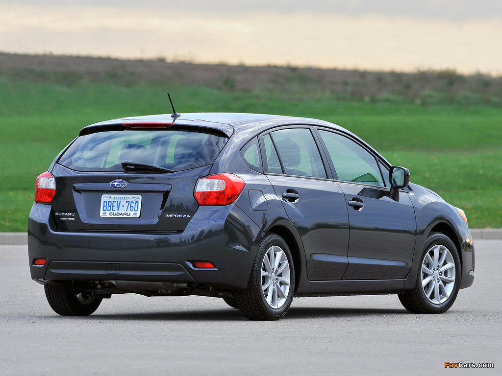 Photos of Subaru Impreza Hatchback US-spec (GP) 2011 (1024 x 768)
