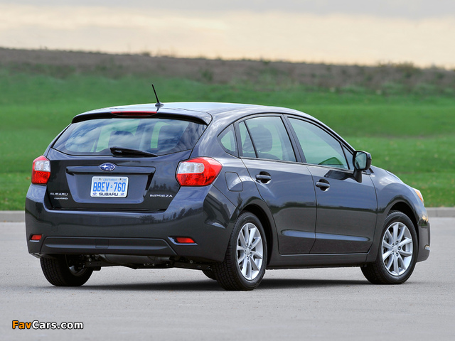 Photos of Subaru Impreza Hatchback US-spec (GP) 2011 (640 x 480)