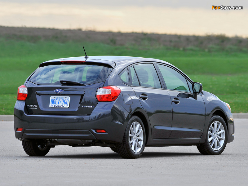 Photos of Subaru Impreza Hatchback US-spec (GP) 2011 (800 x 600)