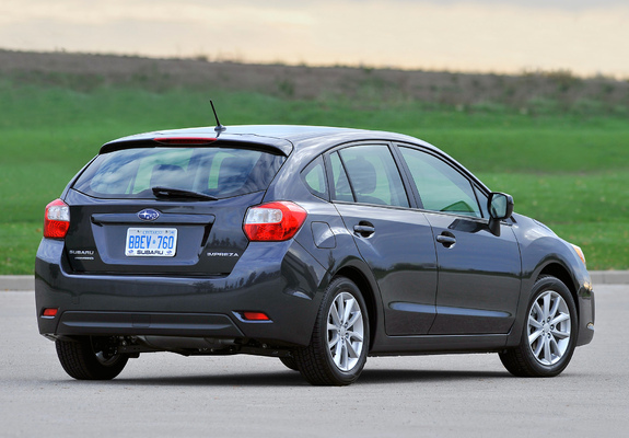 Photos of Subaru Impreza Hatchback US-spec (GP) 2011