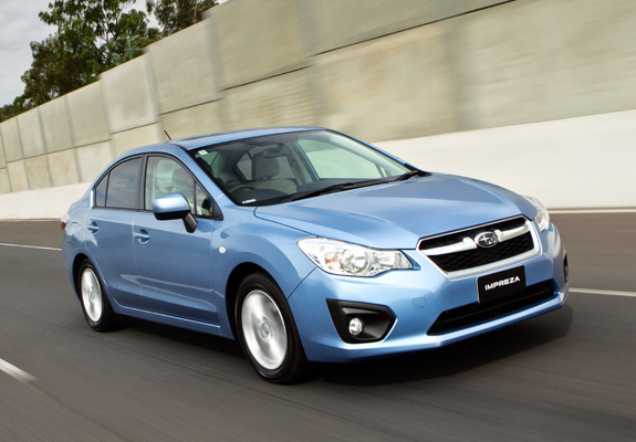 Photos of Subaru Impreza Sedan AU-spec (GJ) 2011