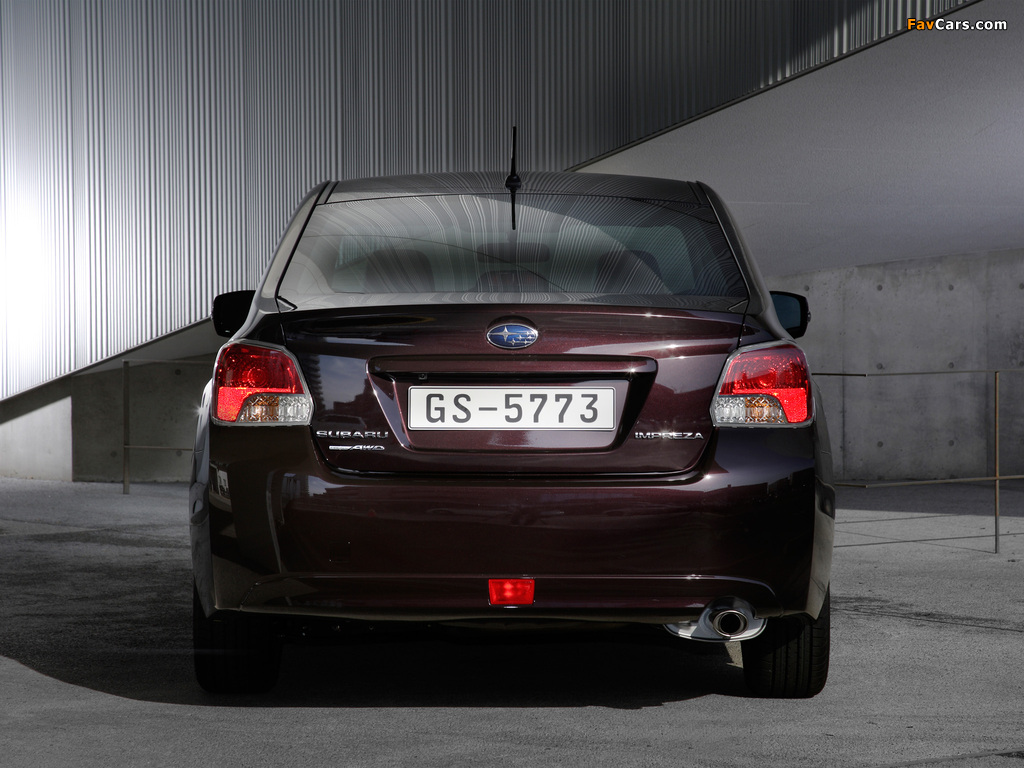 Photos of Subaru Impreza Sedan (GJ) 2011 (1024 x 768)