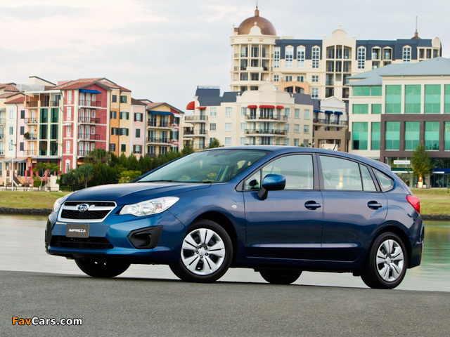 Photos of Subaru Impreza Hatchback AU-spec (GP) 2011 (640 x 480)