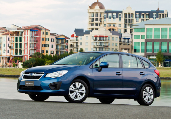 Photos of Subaru Impreza Hatchback AU-spec (GP) 2011