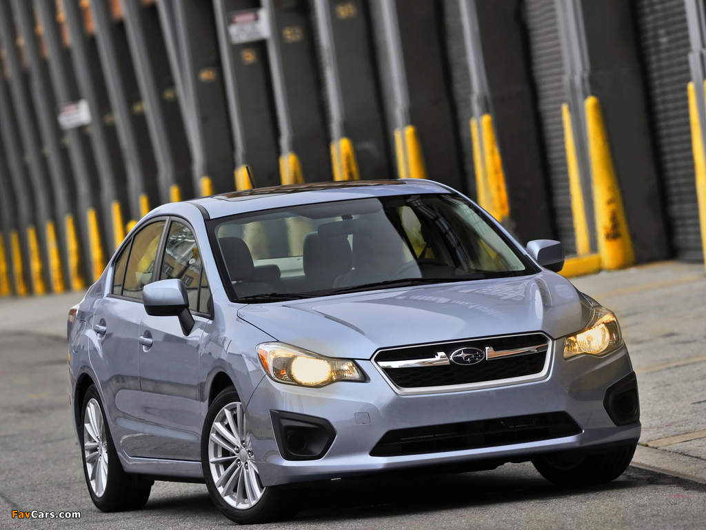 Photos of Subaru Impreza Sedan US-spec 2011 (1024 x 768)
