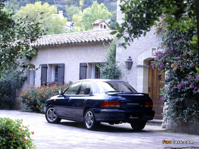 Pictures of Subaru Impreza 1992–96 (640 x 480)