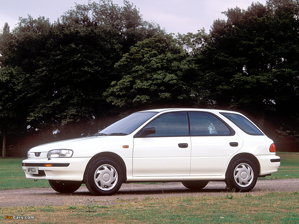 Pictures of Subaru Impreza Wagon 1992–96 (1024 x 768)